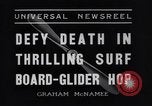 Immagine di Tavola da surf Balboa Newport Beach California USA, 1936, secondo 5 filmato di repertorio 65675041295