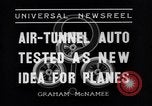 Standbild Luft-tunnel auto Kansas City Missouri USA, 1936, aus Sekunde 6 historischem Filmmaterial Videoclip 65675041296