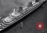 Standbild Französische liner SS Normandie New York City USA, 1936, aus Sekunde 35 historischem Filmmaterial Videoclip 65675041298