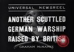 Standbild Kriegsschiff Rosyth Schottland, 1936, aus Sekunde 5 historischem Filmmaterial Videoclip 65675041303