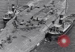 Standbild Kriegsschiff Rosyth Schottland, 1936, aus Sekunde 18 historischem Filmmaterial Videoclip 65675041303