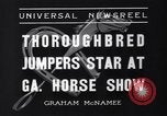 Standbild Horse Show Atlanta Georgia USA, 1936, aus Sekunde 3 historischem Filmmaterial Videoclip 65675041304