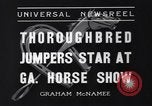 Standbild Horse Show Atlanta Georgia USA, 1936, aus Sekunde 4 historischem Filmmaterial Videoclip 65675041304