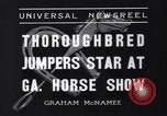 Standbild Horse Show Atlanta Georgia USA, 1936, aus Sekunde 5 historischem Filmmaterial Videoclip 65675041304