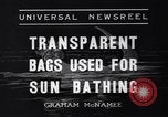 Image de bain de soleil Del Monte California USA, 1936, de la seconde 3 séquences d'archives historiques vidéo 65675041305