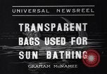 Image de bain de soleil Del Monte California USA, 1936, de la seconde 5 séquences d'archives historiques vidéo 65675041305