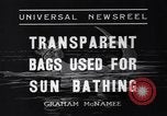 Image de bain de soleil Del Monte California USA, 1936, de la seconde 6 séquences d'archives historiques vidéo 65675041305