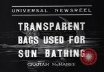 Image de bain de soleil Del Monte California USA, 1936, de la seconde 7 séquences d'archives historiques vidéo 65675041305