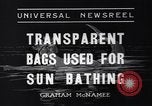 Image de bain de soleil Del Monte California USA, 1936, de la seconde 8 séquences d'archives historiques vidéo 65675041305