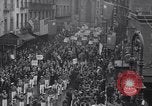 Standbild Protest Parade New York City USA, 1938, aus Sekunde 8 historischem Filmmaterial Videoclip 65675041309