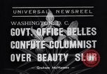 Image of Walter Winchell Washington DC USA, 1938, second 7 stock footage video 65675041314