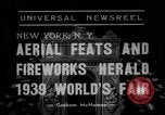 Standbild Antenne Kunststücke New York City USA, 1938, aus Sekunde 3 historischem Filmmaterial Videoclip 65675041315