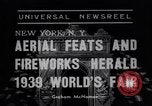 Standbild Antenne Kunststücke New York City USA, 1938, aus Sekunde 4 historischem Filmmaterial Videoclip 65675041315