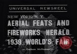 Standbild Antenne Kunststücke New York City USA, 1938, aus Sekunde 6 historischem Filmmaterial Videoclip 65675041315