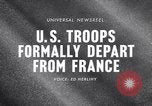 Image les troupes des États-Unis Saint Germain-En-Lay France, 1967, de la seconde 17 séquences d'archives historiques vidéo 65675041318