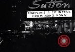Image of premiere of movie 'A Countess From Hong Kong' directed by Charlie Chap New York United States USA, 1967, second 7 stock footage video 65675041324