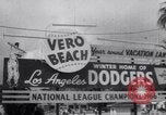 Immagine di Los Angeles Dodgers vs giants di Tokyo pre-stagione di baseball gioco Vero Beach Florida USA, 1967, secondo 5 filmato di repertorio 65675041326