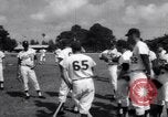 Immagine di Los Angeles Dodgers vs giants di Tokyo pre-stagione di baseball gioco Vero Beach Florida USA, 1967, secondo 6 filmato di repertorio 65675041326