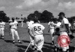 Immagine di Los Angeles Dodgers vs giants di Tokyo pre-stagione di baseball gioco Vero Beach Florida USA, 1967, secondo 7 filmato di repertorio 65675041326