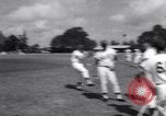 Immagine di Los Angeles Dodgers vs giants di Tokyo pre-stagione di baseball gioco Vero Beach Florida USA, 1967, secondo 8 filmato di repertorio 65675041326