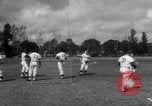 Immagine di Los Angeles Dodgers vs giants di Tokyo pre-stagione di baseball gioco Vero Beach Florida USA, 1967, secondo 10 filmato di repertorio 65675041326