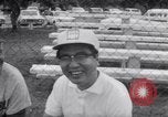 Immagine di Los Angeles Dodgers vs giants di Tokyo pre-stagione di baseball gioco Vero Beach Florida USA, 1967, secondo 24 filmato di repertorio 65675041326