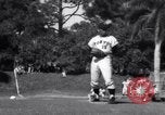 Immagine di Los Angeles Dodgers vs giants di Tokyo pre-stagione di baseball gioco Vero Beach Florida USA, 1967, secondo 30 filmato di repertorio 65675041326