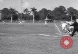 Immagine di Los Angeles Dodgers vs giants di Tokyo pre-stagione di baseball gioco Vero Beach Florida USA, 1967, secondo 33 filmato di repertorio 65675041326