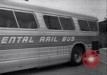 Standbild Schienenbus New York United States USA, 1967, aus Sekunde 49 historischem Filmmaterial Videoclip 65675041334