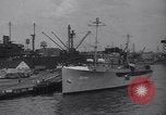 Standbild USS Williamsburg für Präsident Truman Portsmouth Virginia USA, 1945, aus Sekunde 6 historischem Filmmaterial Videoclip 65675041337