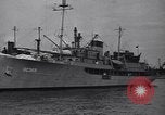Standbild USS Williamsburg für Präsident Truman Portsmouth Virginia USA, 1945, aus Sekunde 50 historischem Filmmaterial Videoclip 65675041337