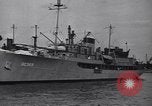 Standbild USS Williamsburg für Präsident Truman Portsmouth Virginia USA, 1945, aus Sekunde 52 historischem Filmmaterial Videoclip 65675041337