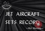 Image of jet plane London England United Kingdom, 1945, second 1 stock footage video 65675041339