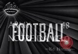Image of Football match New York United States USA, 1945, second 4 stock footage video 65675041340
