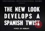 Standbild Modelle Barcelona Spanien, 1947, aus Sekunde 1 historischem Filmmaterial Videoclip 65675041345