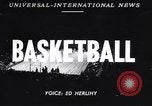 Standbild Basketball New York United States USA, 1947, aus Sekunde 3 historischem Filmmaterial Videoclip 65675041346