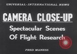 Image of High-speed cameras California United States USA, 1953, second 3 stock footage video 65675041354