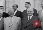 Image of President Eisenhower Washington DC USA, 1953, second 16 stock footage video 65675041355