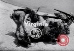 Image of inflated boat Quantico Virginia USA, 1953, second 1 stock footage video 65675041356