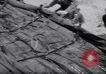Image of inflated boat Quantico Virginia USA, 1953, second 10 stock footage video 65675041356