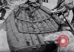 Image of inflated boat Quantico Virginia USA, 1953, second 16 stock footage video 65675041356