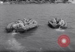 Image of inflated boat Quantico Virginia USA, 1953, second 31 stock footage video 65675041356