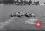 Image of inflated boat Quantico Virginia USA, 1953, second 33 stock footage video 65675041356