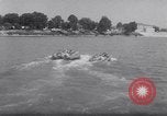Image of inflated boat Quantico Virginia USA, 1953, second 36 stock footage video 65675041356