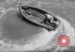 Image of inflated boat Quantico Virginia USA, 1953, second 43 stock footage video 65675041356