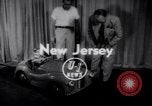 Image of early self-driving car technology Princeton New Jersey USA, 1953, second 1 stock footage video 65675041357
