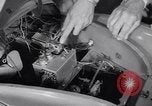 Image of early self-driving car technology Princeton New Jersey USA, 1953, second 7 stock footage video 65675041357