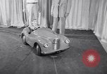 Image of early self-driving car technology Princeton New Jersey USA, 1953, second 18 stock footage video 65675041357