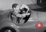 Image of early self-driving car technology Princeton New Jersey USA, 1953, second 22 stock footage video 65675041357