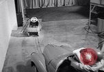 Image of early self-driving car technology Princeton New Jersey USA, 1953, second 25 stock footage video 65675041357